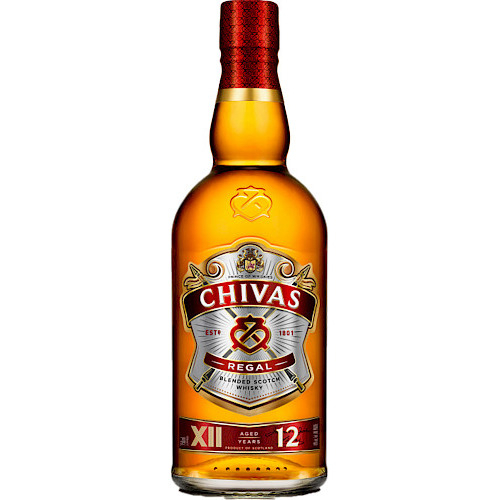 Chivas Regal Scotch 12 Year Old