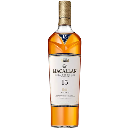 The Macallan Highland Single Malt Scotch Double Cask 15 Year Old