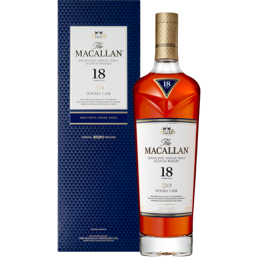 The Macallan Highland Single Malt Scotch Double Cask 18 Year Old