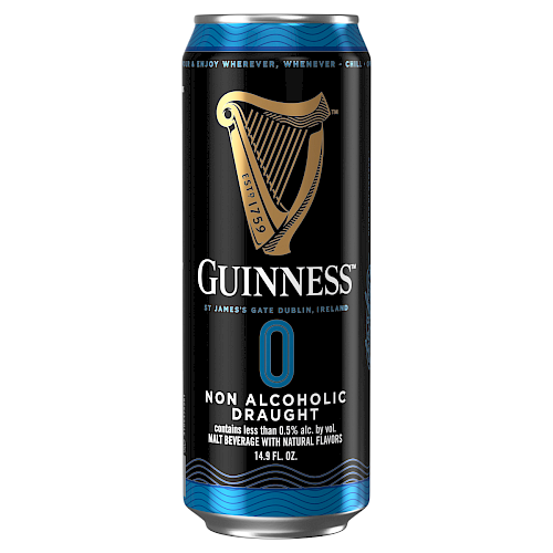 Guinness Draught 0.0 Alcohol Free Stout Beer